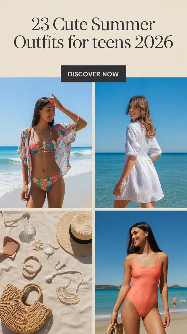 Cute Summer Outfits For Teens 2026 That Feel Effortless And Aesthetic