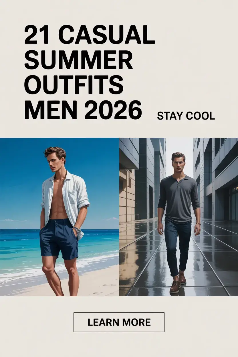Casual Summer Outfits Men 2026 That Feel Effortless and Classy
