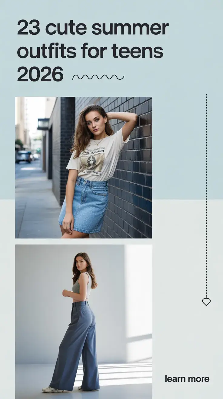 Cute Summer Outfits For Teens 2026 That Feel Effortless And Aesthetic