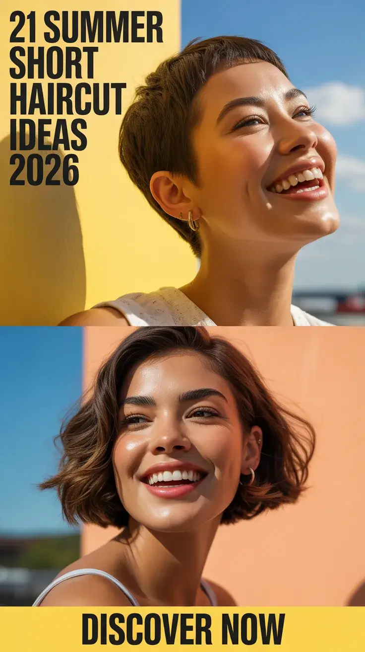 Summer Short Haircut Ideas 2026 for Women That Feel Fresh and Effortless