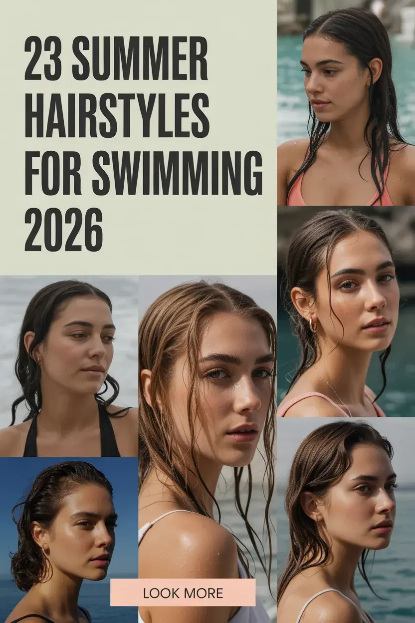Summer Hairstyles for Swimming 2026 That Are Cute Easy and Made for Hot Beach Days