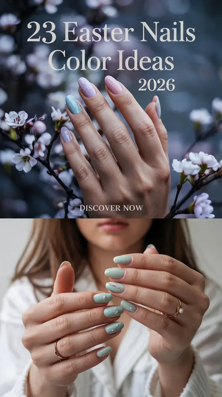 Easter Nails Color Ideas 2026 Cute Pastel Spring Designs to Try
