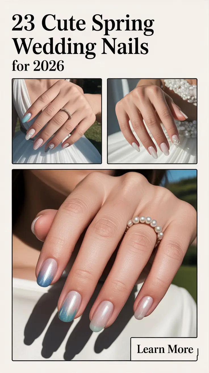 Cute Spring Wedding Nails For 2026 Ideas Every Bride Guest And Bridesmaid Will Love