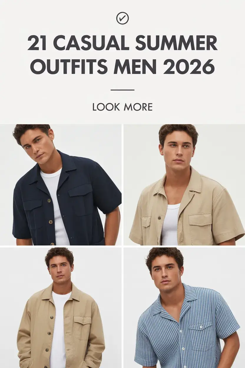 Casual Summer Outfits Men 2026 That Feel Effortless and Classy