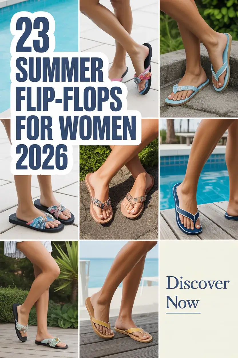 Summer Flip-Flops for Women 2026 Inspo Youβll Actually Want to Wear