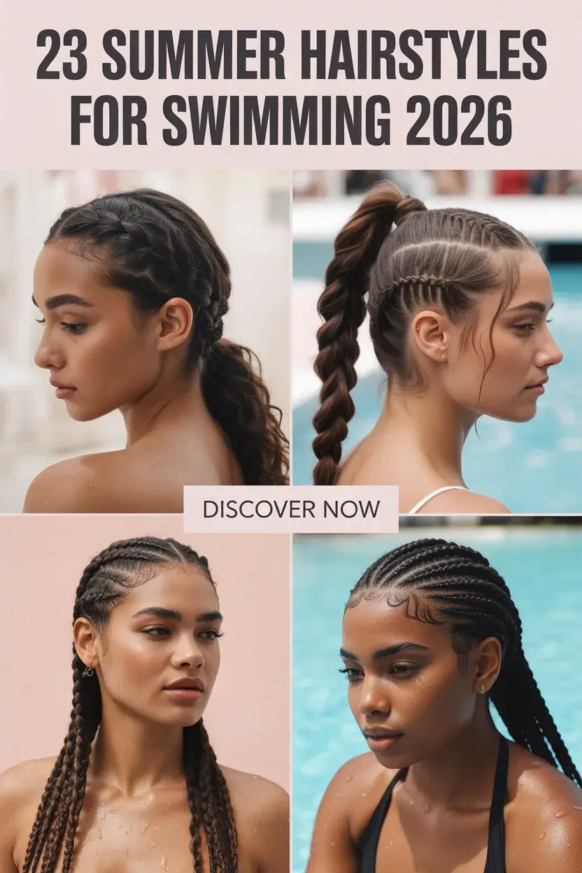 Summer Hairstyles for Swimming 2026 That Are Cute Easy and Made for Hot Beach Days