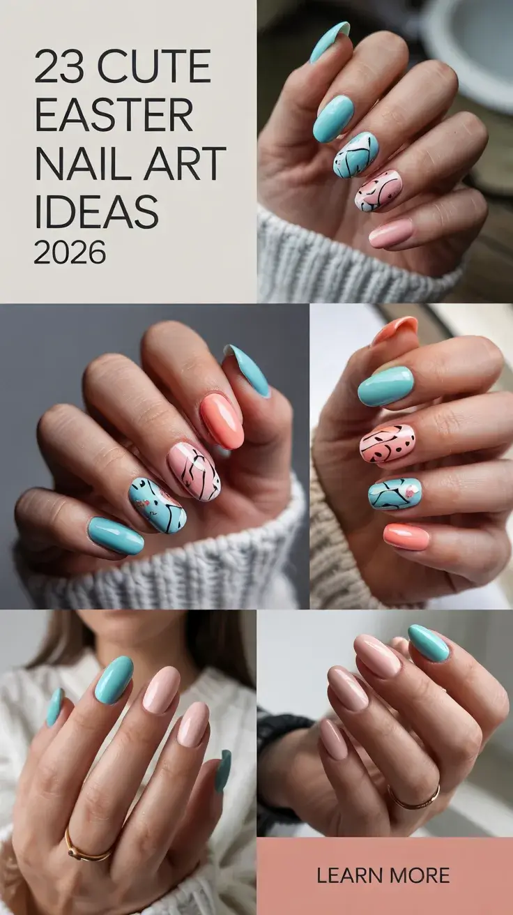 Cute Easter Nail Art Ideas 2026 for a Fresh Spring Manicure Inspo