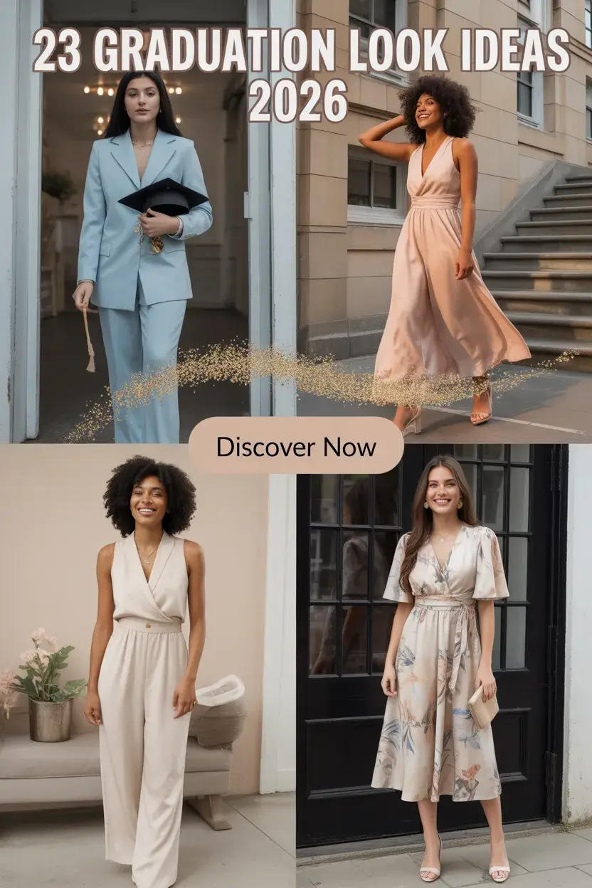 Graduation Look Ideas 2026 Stylish Outfit Inspiration for High School College and University