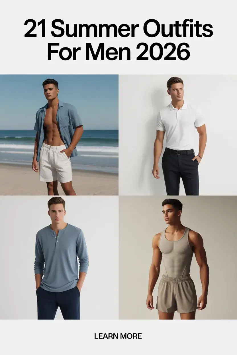 Summer Outfits for Men 2026 That Feel Effortless, Stylish, and Actually Wearable