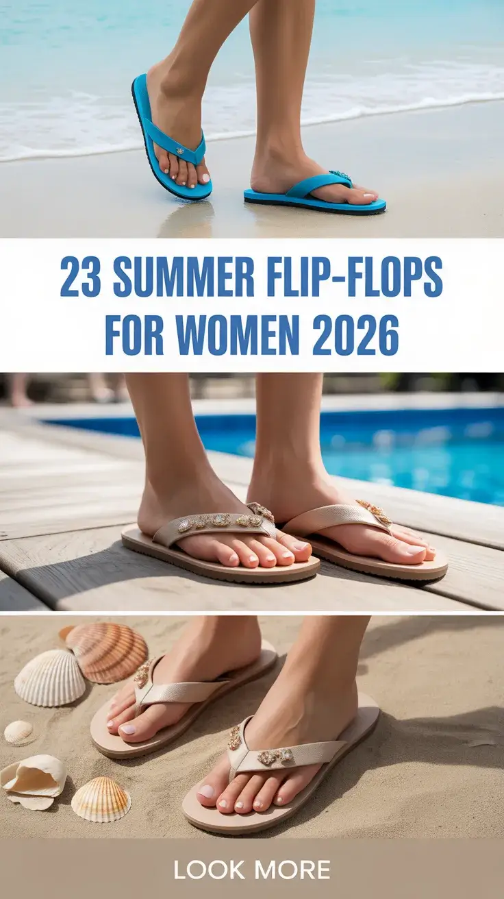 Summer Flip-Flops for Women 2026 Inspo Youβll Actually Want to Wear