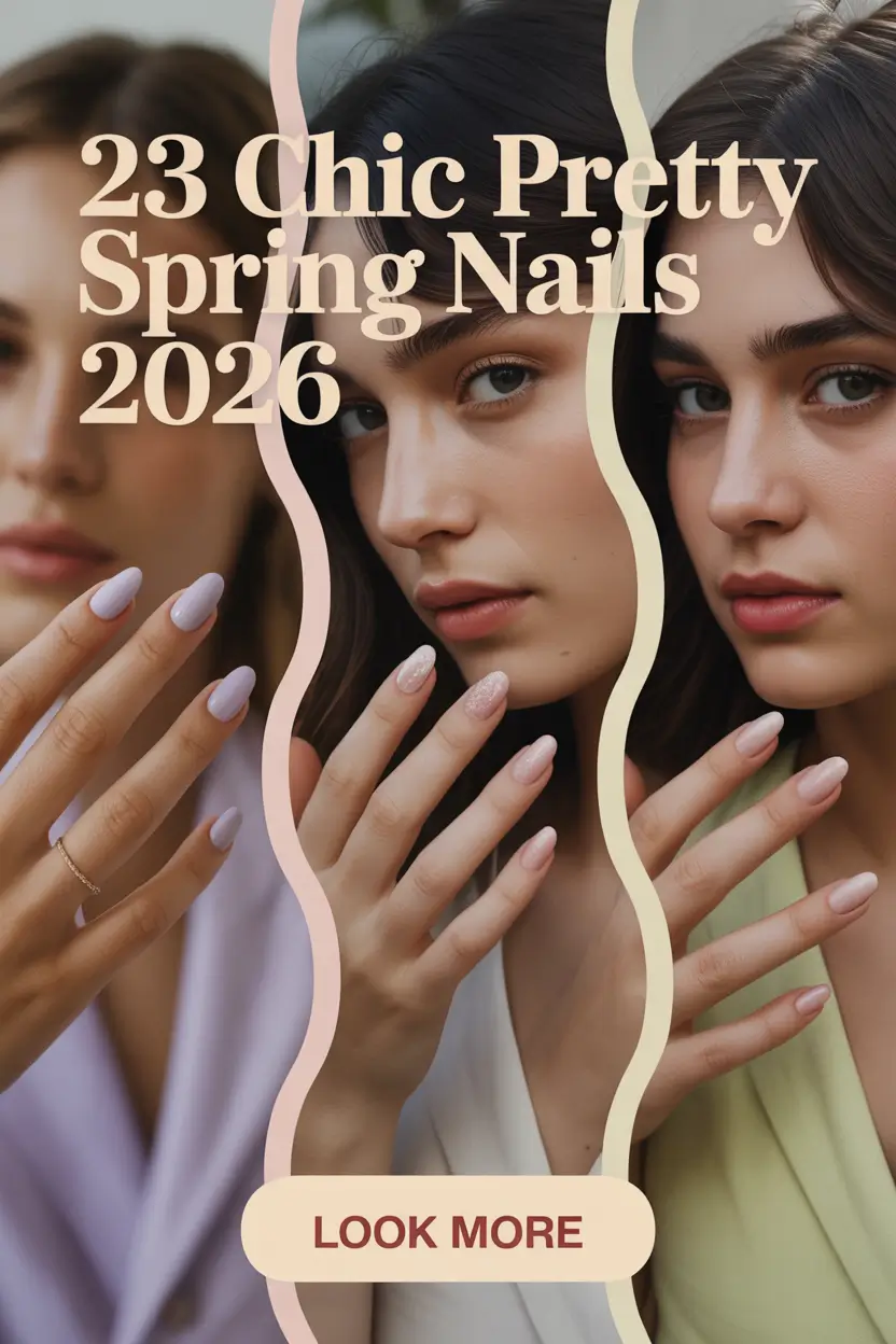 Chic Pretty Spring Nails 2026 - Fresh Designs, Cute Ideas and Colorful Nail Inspiration