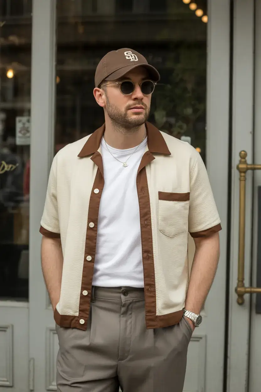 casual summer outfits men 2026 Relaxed Neutrals with a Tailored Edge