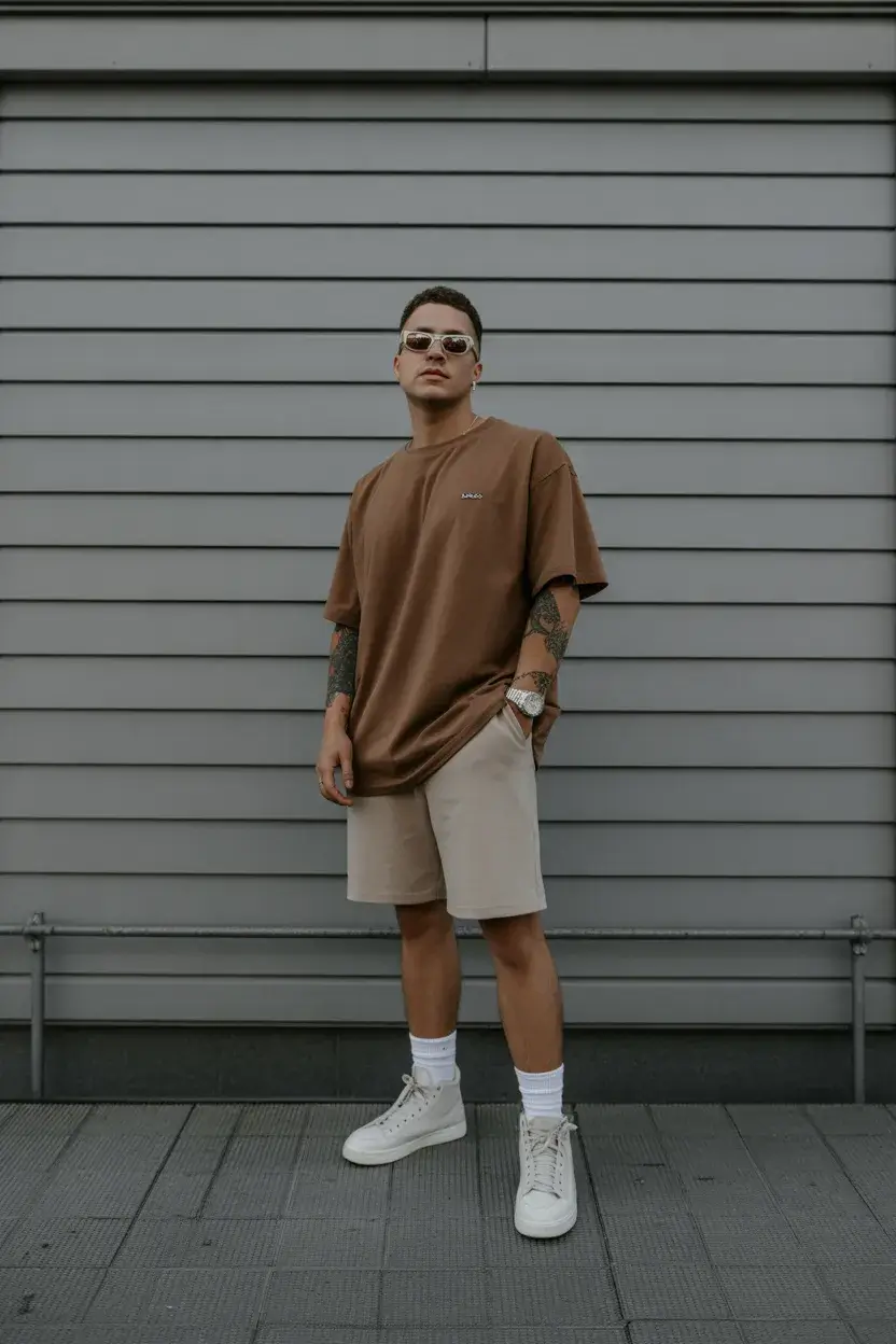 casual summer outfits men 2026 Urban Neutral Streetwear That Just Works