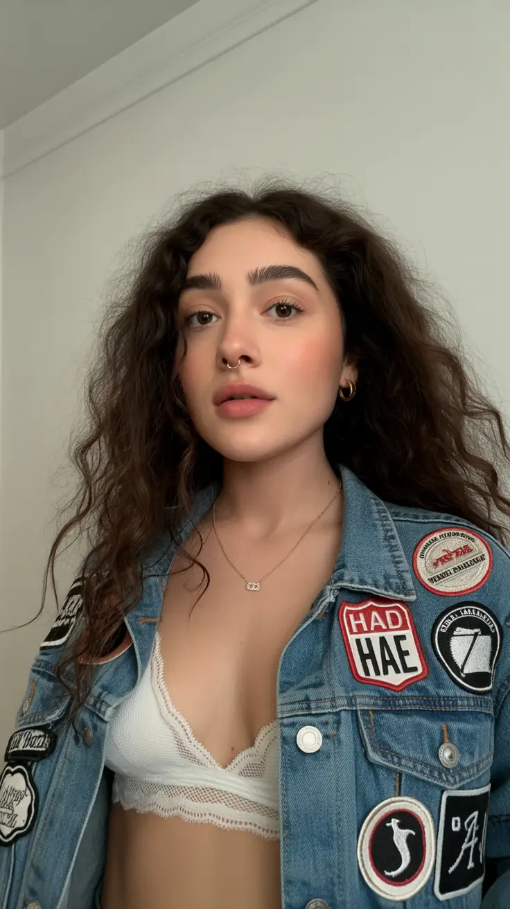 spring wavy hairstyle 2026 natural long curly waves