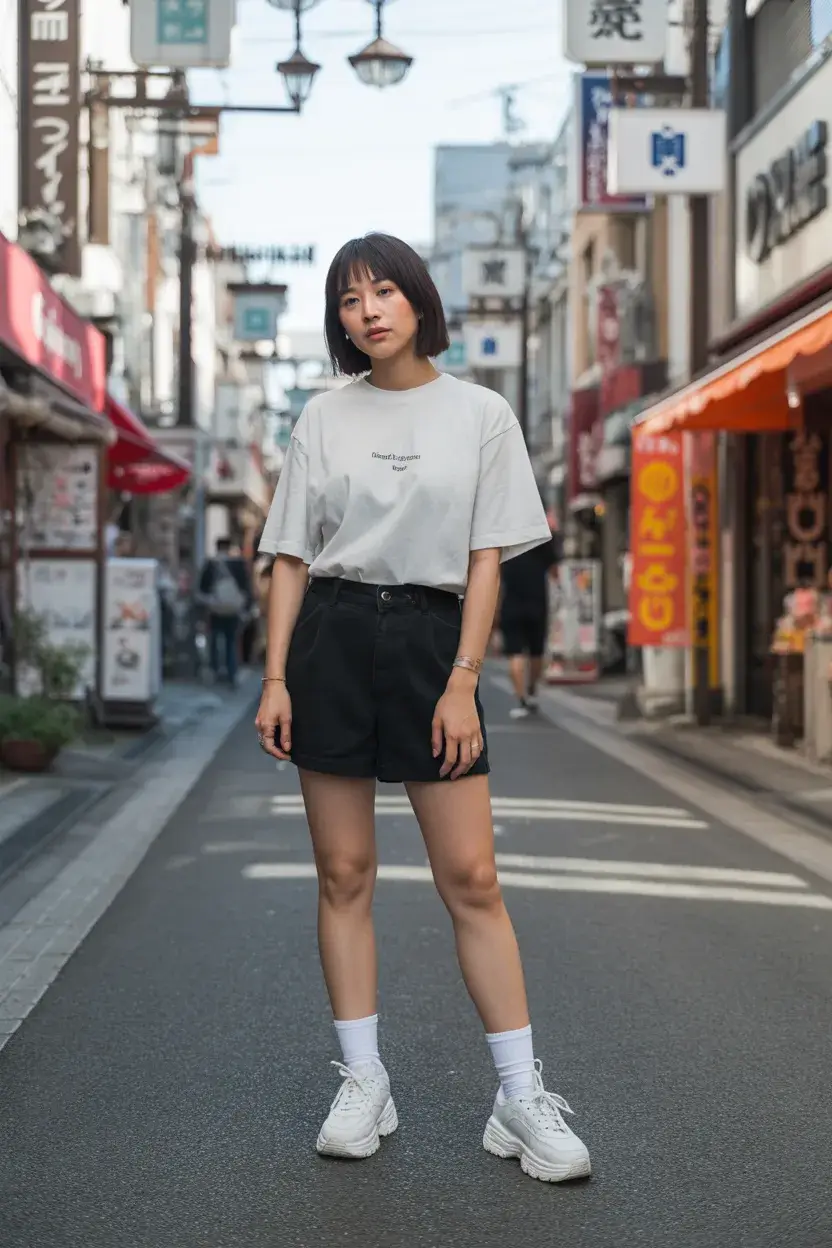 summer outfits for teens 2026 Effortless Street Minimal with a Soft Aesthetic Twist