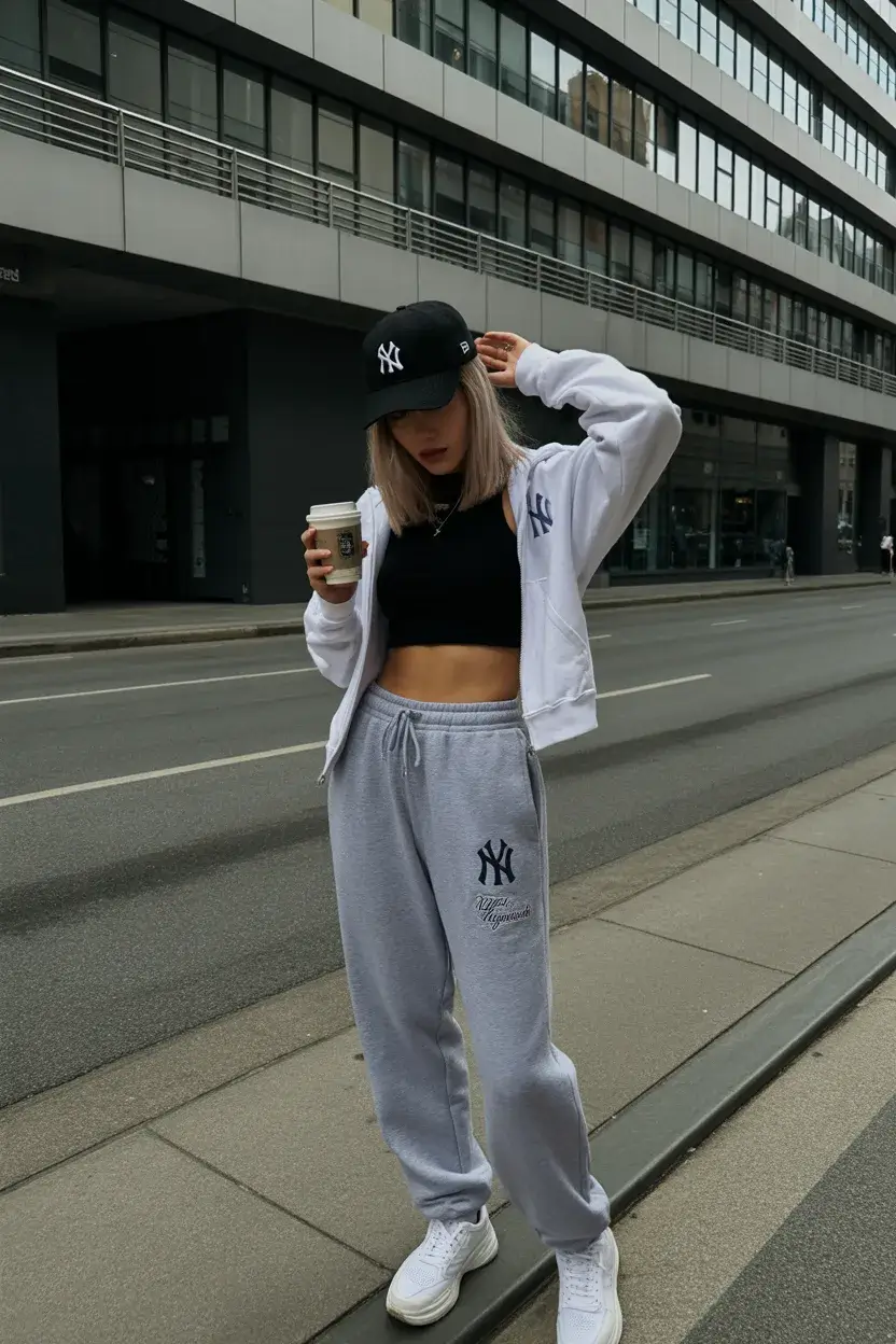 summer outfits for teens 2026 Off Duty Athletic Comfort with Street Confidence