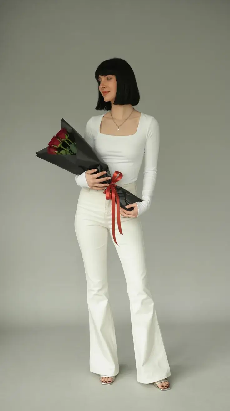 graduation look ideas 2026 Soft Neutral Graduation Outfit With Modern Minimalism