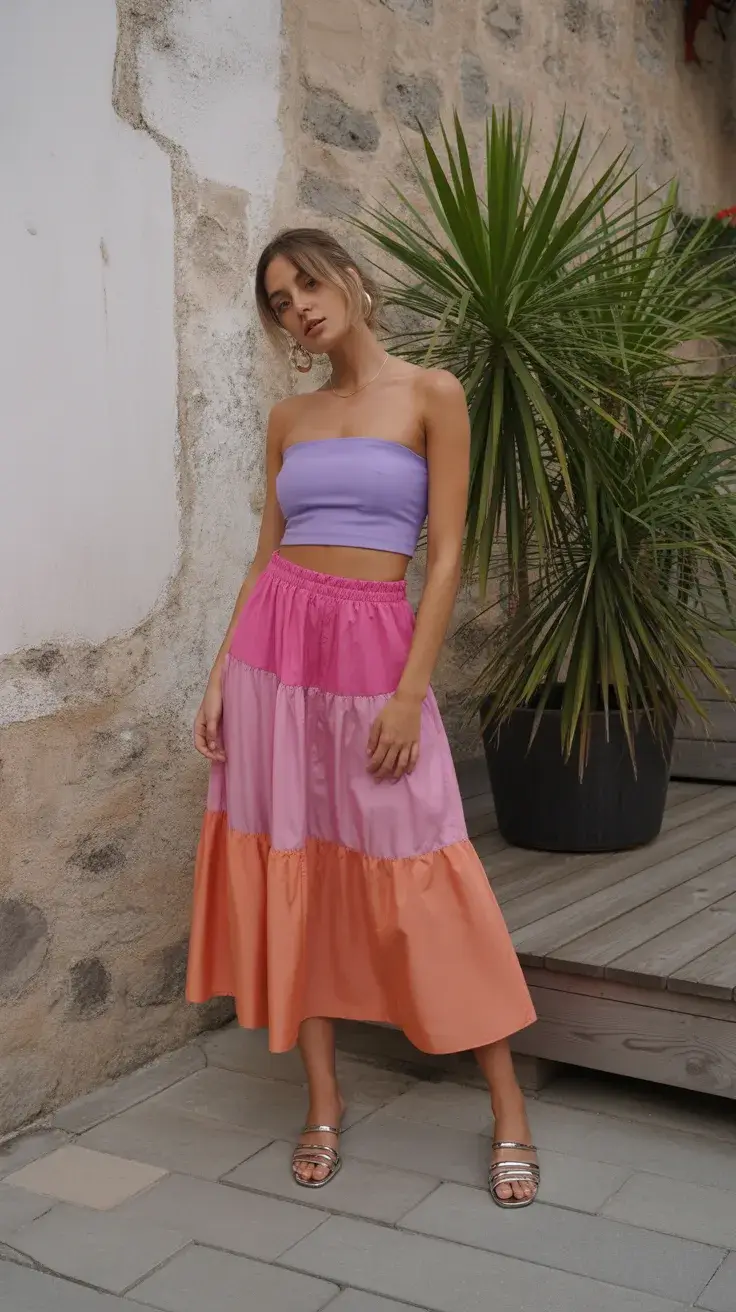 May outfits 2026 Soft Color Blocking That Feels Like Vacation Without Leaving Home