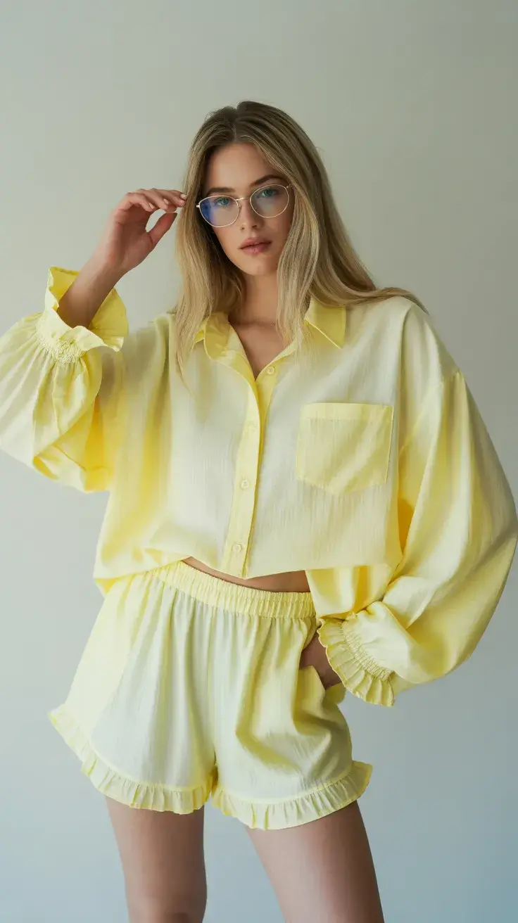 May outfits 2026 Soft Yellow Set That Feels Like Sunshine on Skin