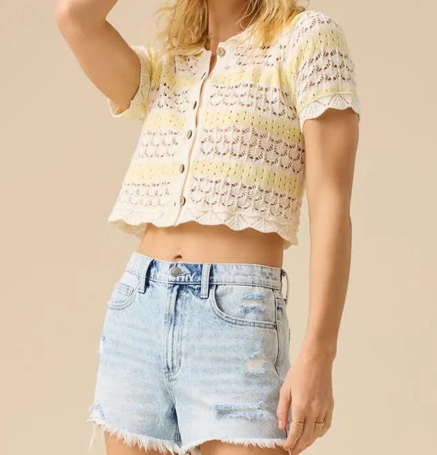shorts Altar'd State Galea High-Rise Denim Shorts Altar'd State $62