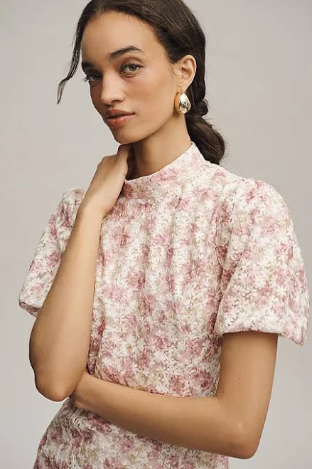 accessory Anthropologie Chunky Puff Hoop Earrings Anthropologie $26.6