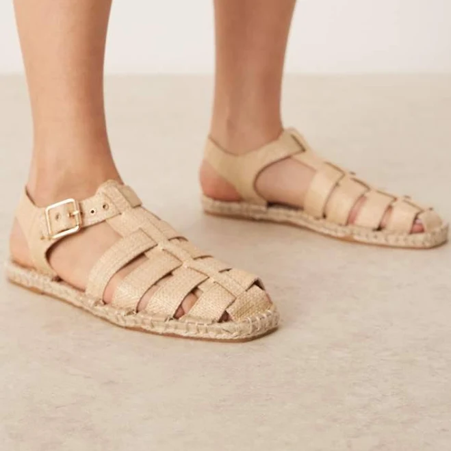 shoes ASOS Design Jukebox Fisherman Espadrille ASOS $28.87