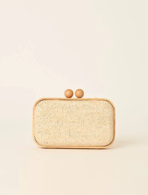 bag BTB Los Angeles Brooke Woven Clutch Nordstrom $148