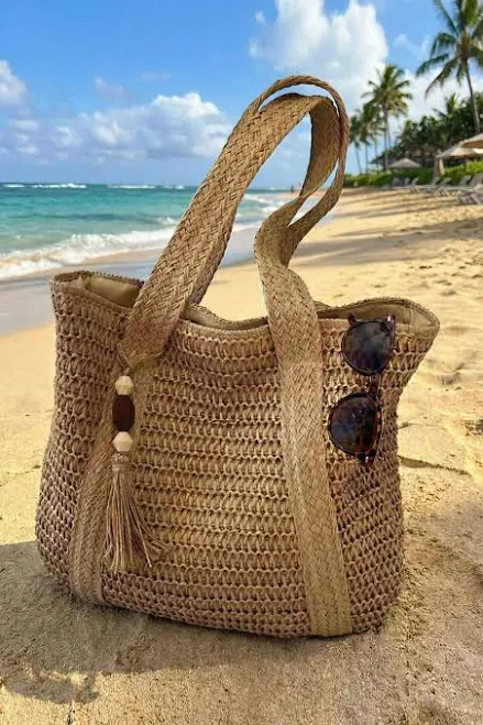 bag Cupshe Women's Chic Handwoven Straw Tote Bag with Tassel Accent Cupshe.com $28