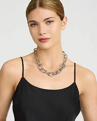 accessory Express Women's Chunky Chain Statement Necklace Express $26.6