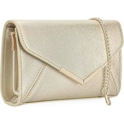 bag Faux Saffiano Leather Foldover Clutch Target $86.94
