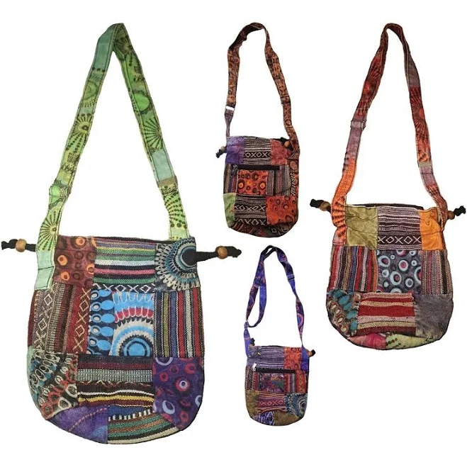 bag Handmade Boho Patchwork Crossbody Bag Etsy - MBBLondonGoods $26.67