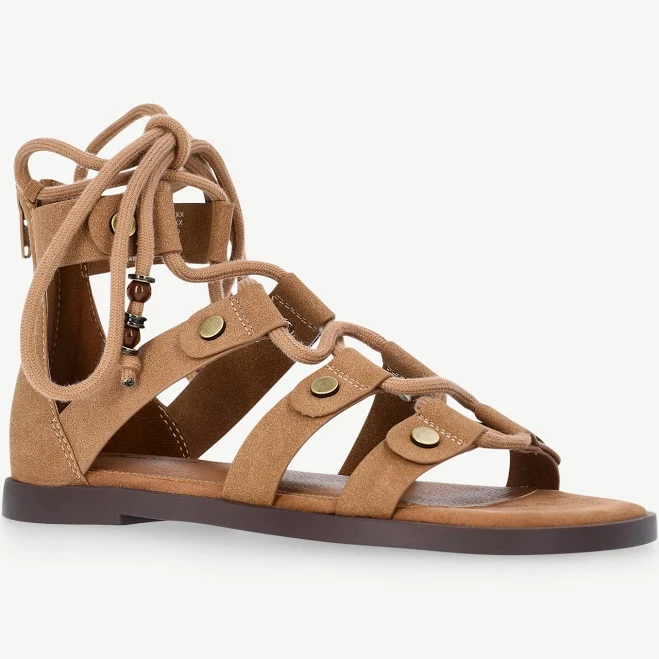 shoes No Boundaries Women's Lace Up Gladiator Sandals Walmart $28.98