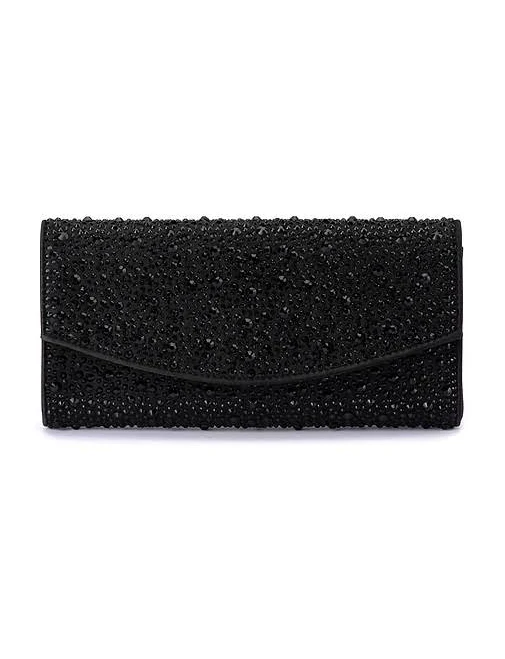 bag Olga Berg Emma Crystal Clutch REVOLVE $95