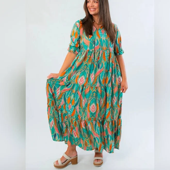 dress Paani Women's Tiered Maxi Dress Poshmark $49