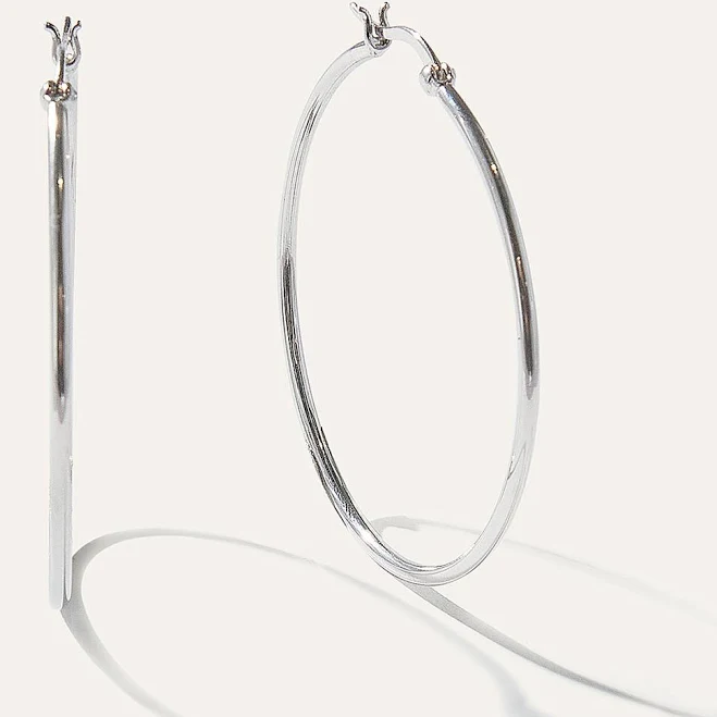 accessory Quince Women's Sterling Silver Statement Hoops Quince $58