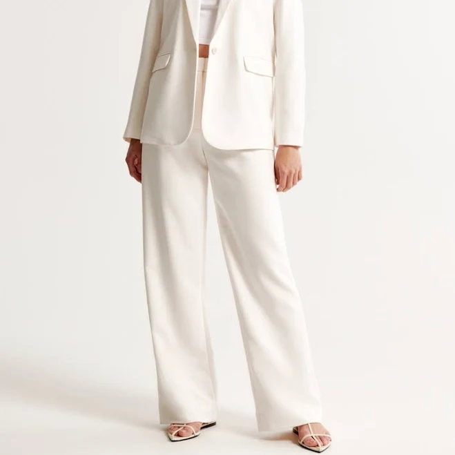 pants Women's Abercrombie & Fitch A&F Sloane Tailored Wide Leg Pant Abercrombie & Fitch $72