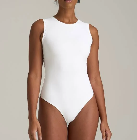 top Women's Sleeveless Crewneck Bodysuit American Tall $39