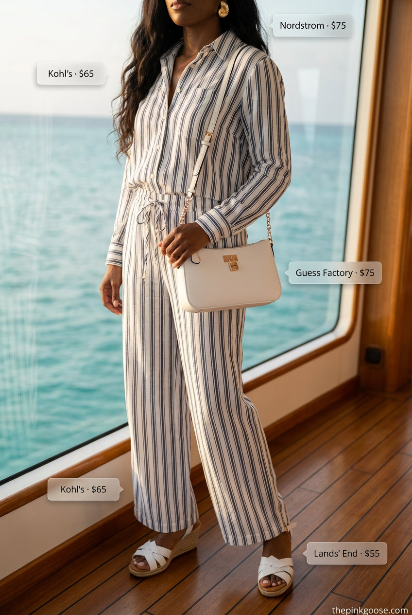 Effortless Yacht Celebration: Linen Chic