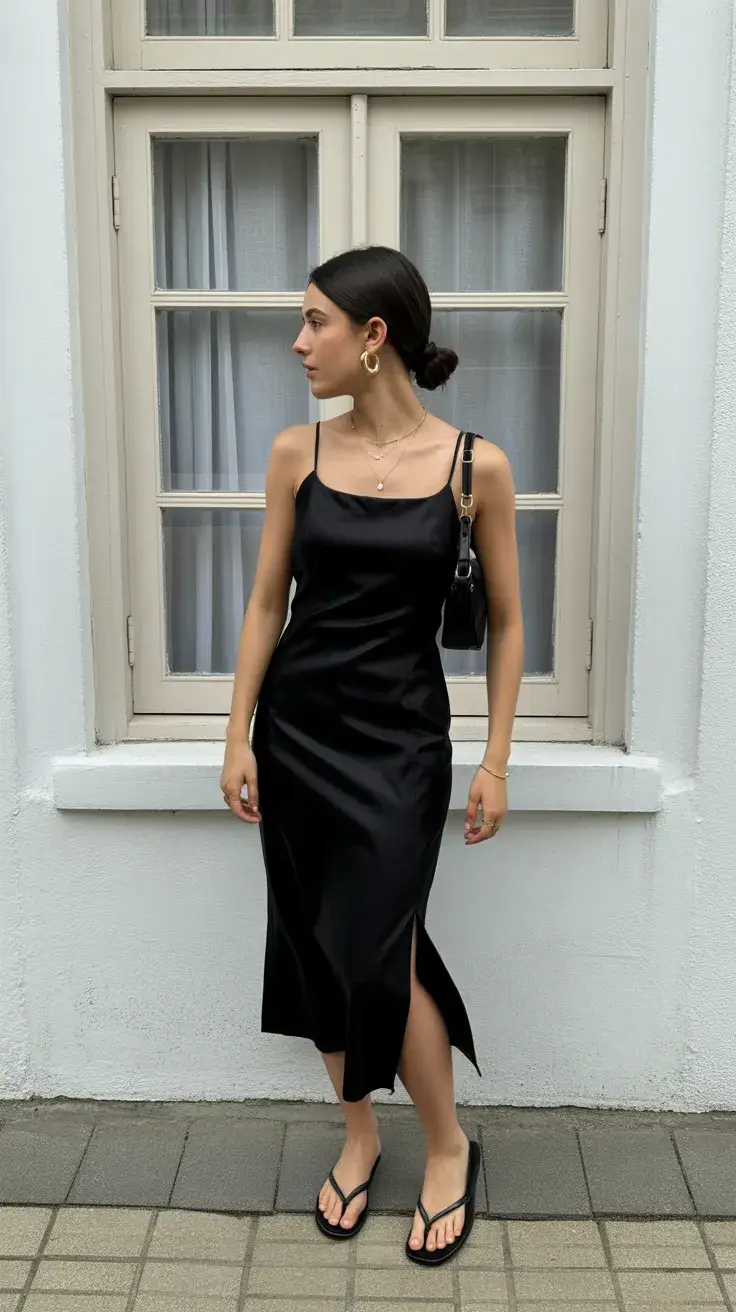 summer flip-flops 2026 Satin Slip and Barefoot Inspired Simplicity