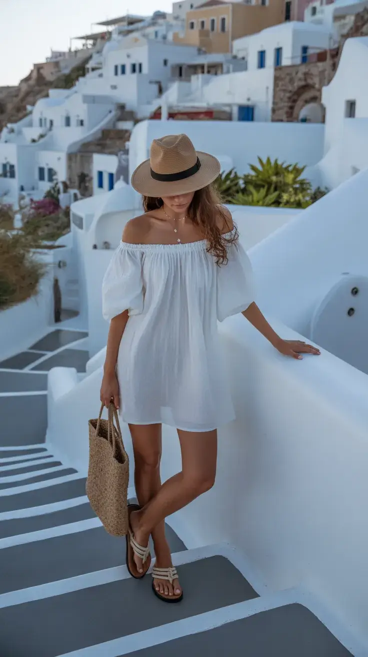 summer flip-flops 2026 White Vacation Mood and Woven Details