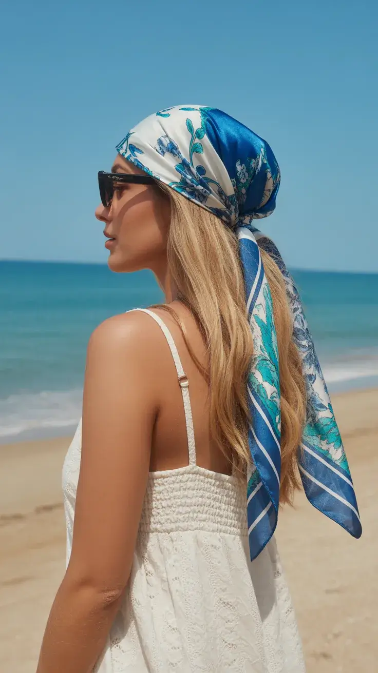 summer heads 2026 Ocean Breeze Headscarf Light Summer Escape