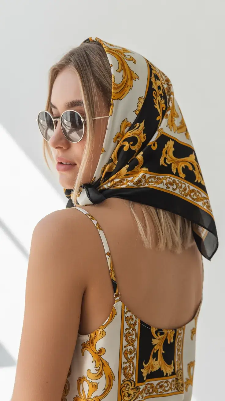 summer heads 2026 Baroque Silk Wrap Chic Minimal Mood