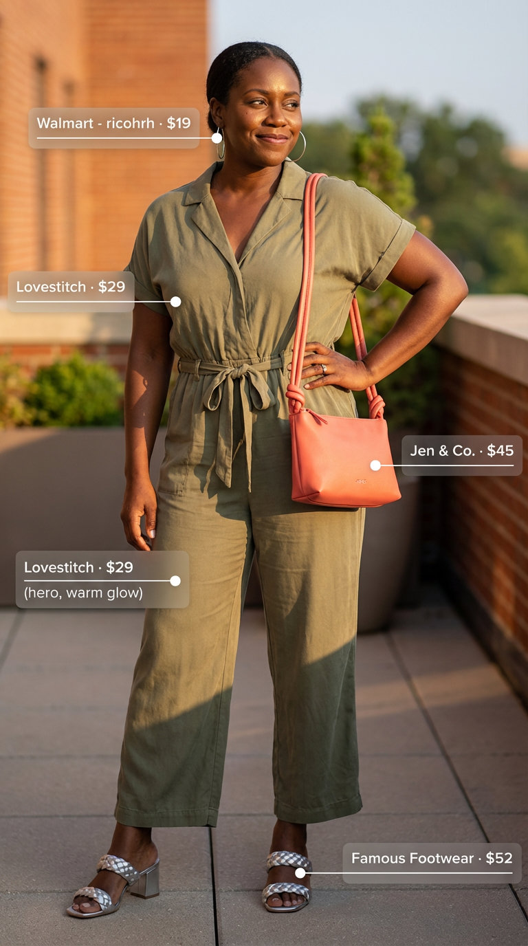 Effortless Jumpsuit Vibe