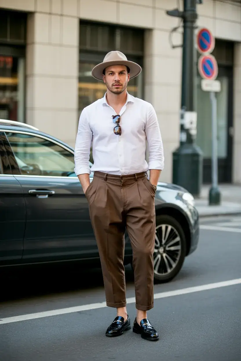 summer outfits fort men 2026 Modern European Minimalism with a Summer Twist