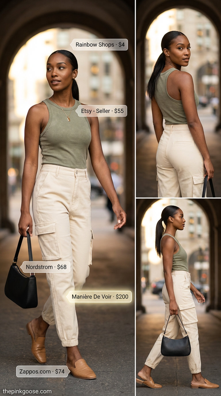 summer tank top outfits 2026 - Style Inspiration summer tank top outfits 2026 outfit idea - fashion styling inspiration