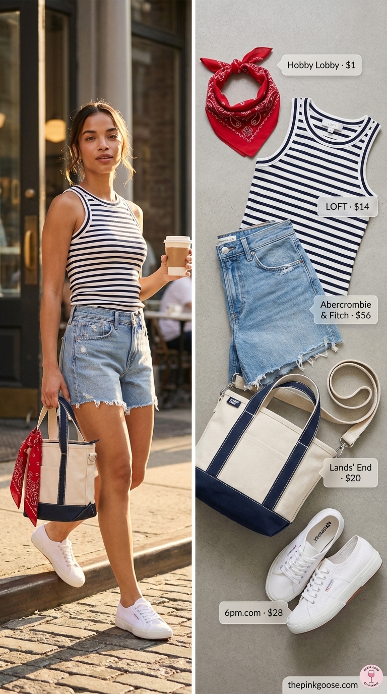 summer tank top outfits 2026 outfit idea - fashion styling inspiration