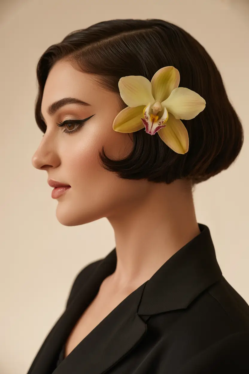 spring bob hairstyle 2026 Soft Vintage Curved Bob