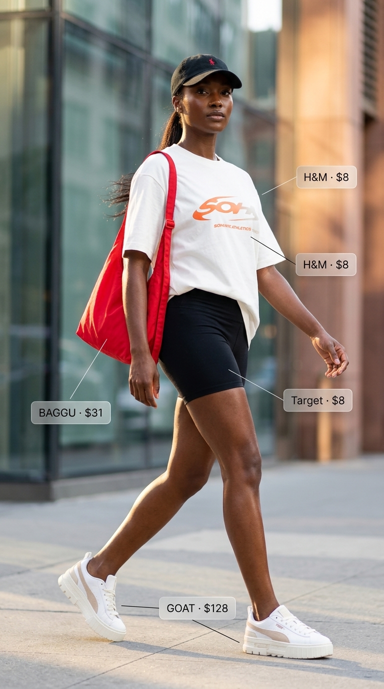 23 Biker Shorts with Oversized Tee Outfits Summer for Women 2026: Your Ultimate Style Guide