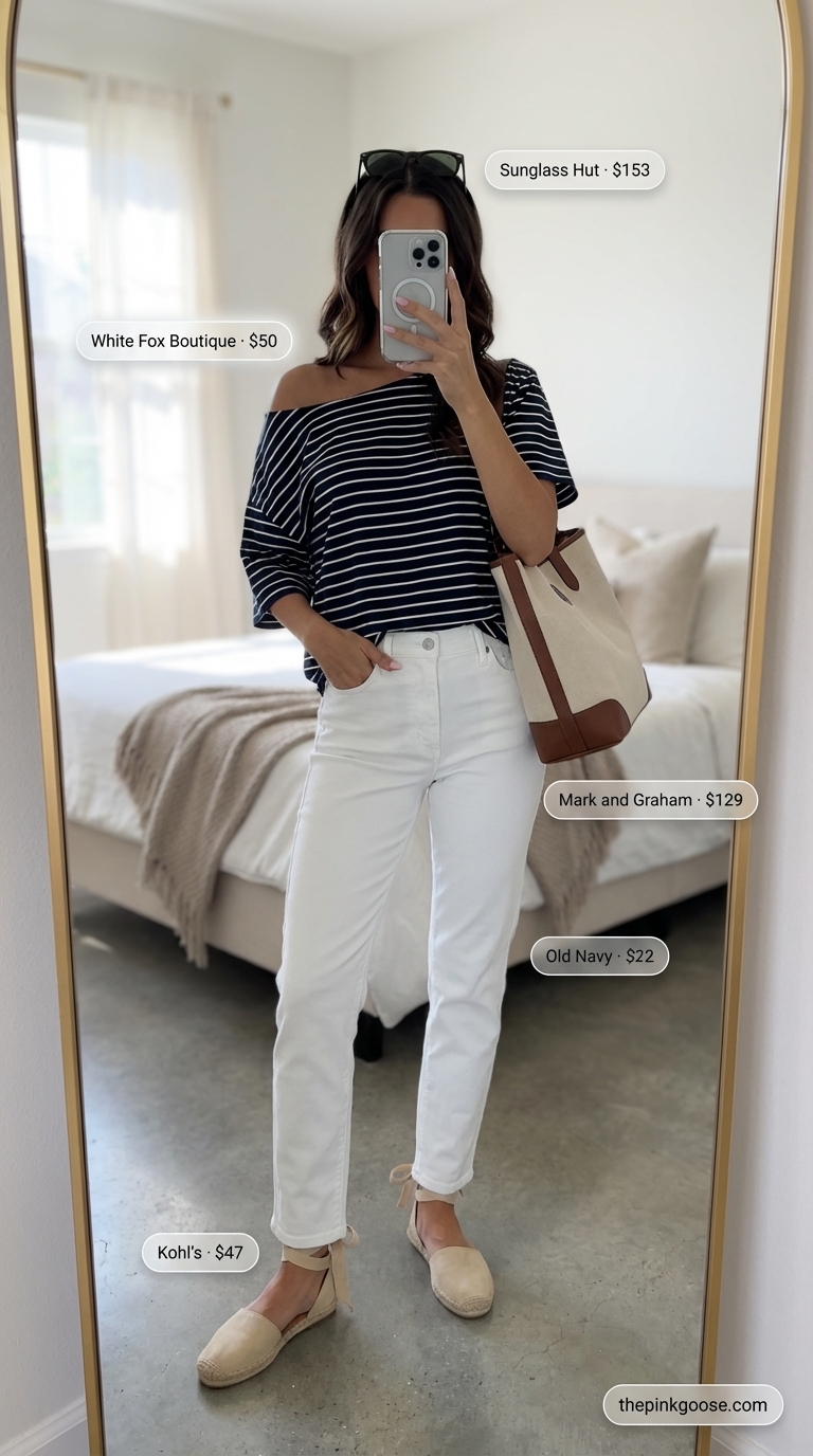 28 Chic Summer 2026 Off-Shoulder Outfits for Women to Wear Now