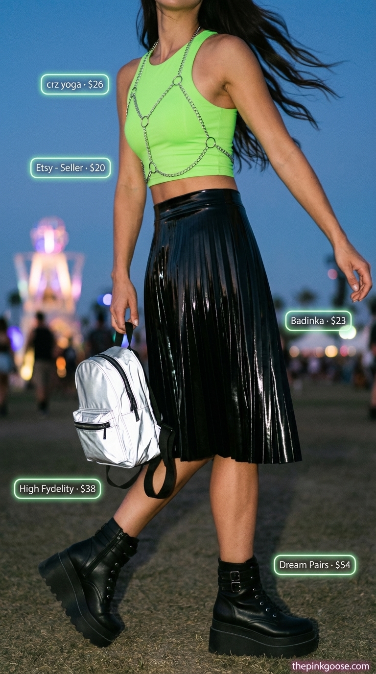 Neon Jungle Beat: Mastering the Body Chain for Rave Wear